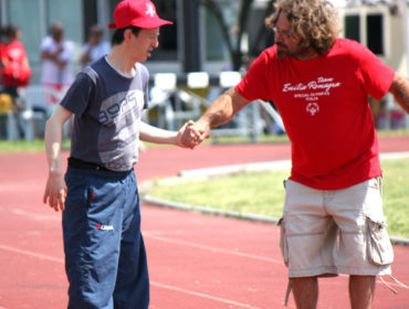 Roberto partecipa a special olimpics