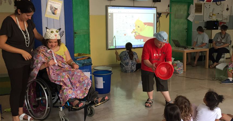 Lezione CAA negli asili di bologna