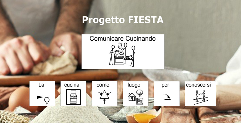 locandina comunicare cucinando